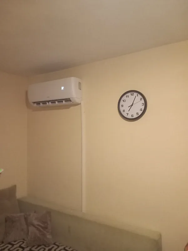 Beltéri klímaegység lakószobában