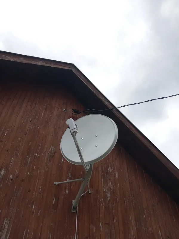 Parabolaantenna fa oromfalon
